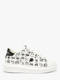 White Lthr w/Black