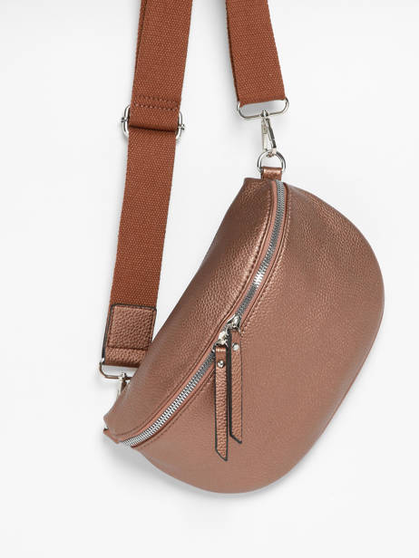 Belt Bag Miniprix Brown grained F3645 other view 2