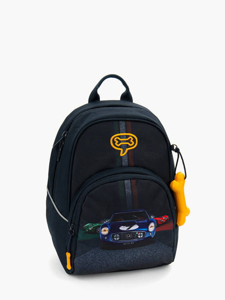 Mini Backpack Laurel Boys Stones and bones Black boys B other view 2