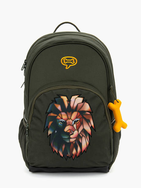 Backpack Aspen 3.0 Boys Stones and bones Green boys B