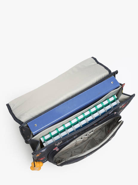 Satchel 2 Compartments Lily Boys Stones and bones Multicolor boys B other view 3