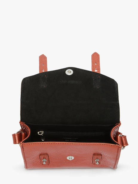 Leather Mini Indispensable Ginger Crossbody Bag Paul marius Brown ginger MINIGIN other view 3