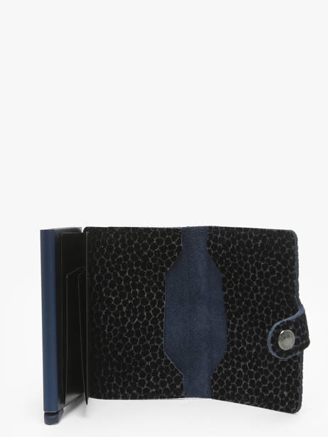 Card Holder Leather Secrid Black giraffina MGI other view 1