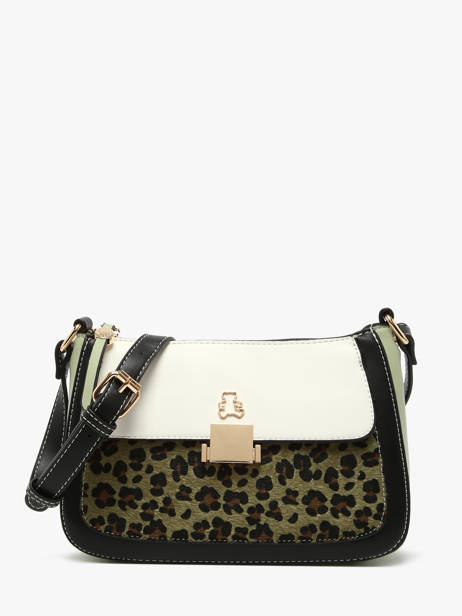 Sac Bandoulière Leopard Lulu castagnette leopard TWIGGY