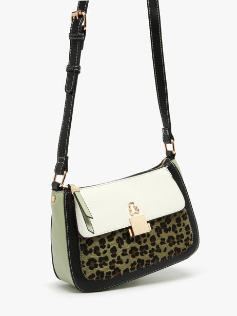 Sac Bandoulière Leopard Lulu castagnette leopard TWIGGY vue secondaire 2