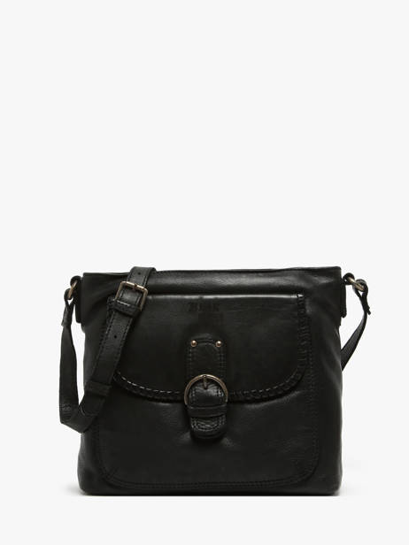 Shoulder Bag Utility Leather Basilic pepper Black utility BUTI06