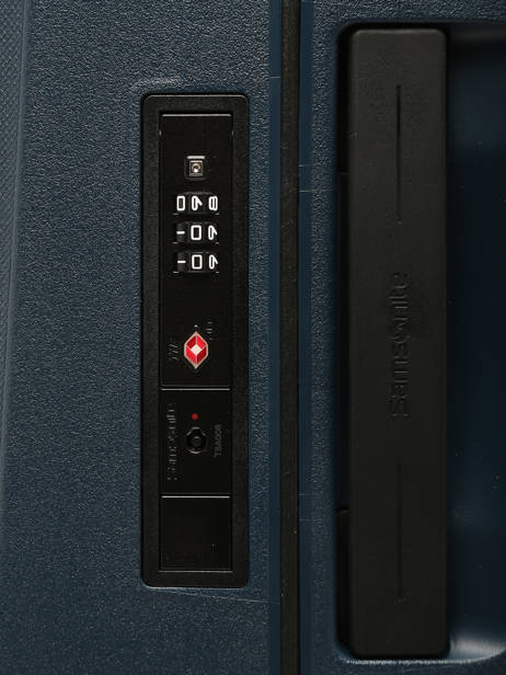 Valise Cabine Rigide Samsonite Bleu essens 146909 vue secondaire 1