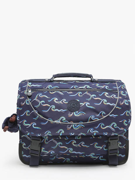 2-compartment Satchel Kipling Blue back to school / pbg PBGI6543