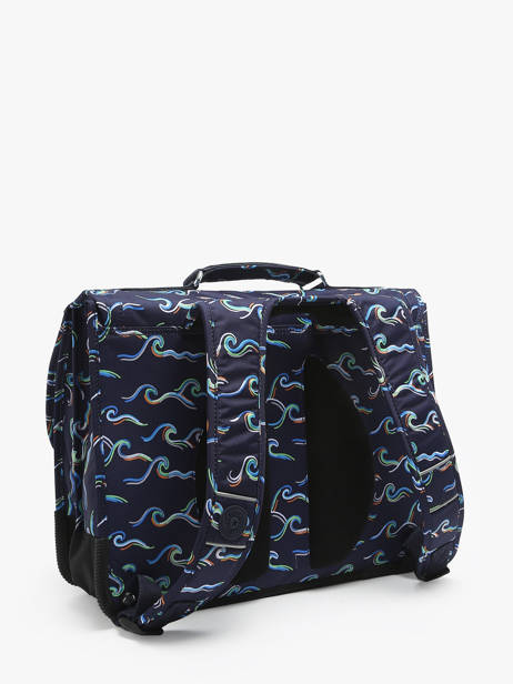 2-compartment Satchel Kipling Blue back to school / pbg PBGI6543 other view 4