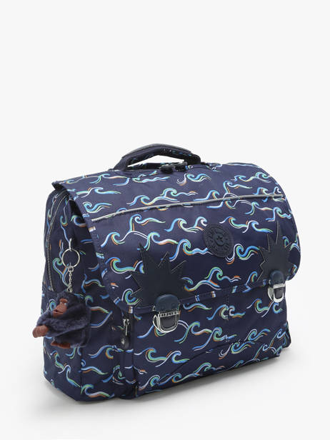 2-compartment Satchel Kipling Blue back to school / pbg PBGI7055 other view 2