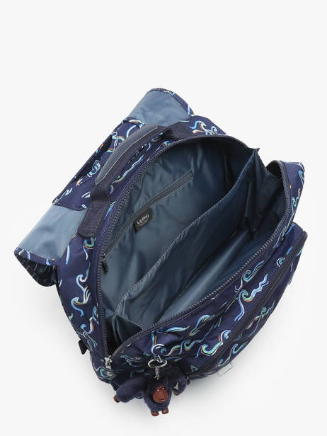 2-compartment Satchel Kipling Blue back to school / pbg PBGI7055 other view 3