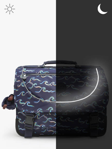 2-compartment Satchel Kipling Blue back to school / pbg PBGI6543 other view 5