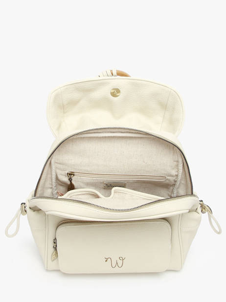 Backpack Camomille Woomen Beige camomille WCAO02 other view 3