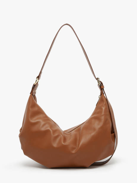Sac Porté épaule Sauvage Cuir Milano Marron sauvage SA24111 vue secondaire 4