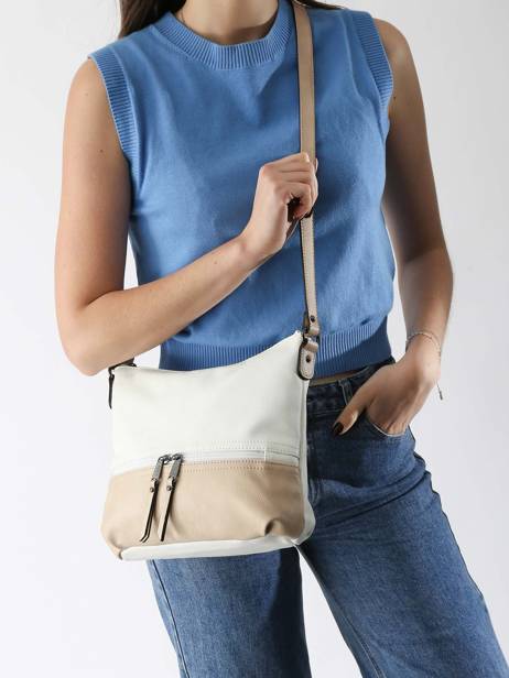 Shoulder Bag Gracieuse Hexagona White gracieuse 315314 other view 1
