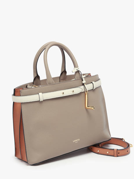 Satchel Faubourg Leather Lancel White faubourg A13548 other view 2