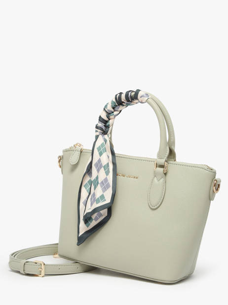 Satchel Saffiano David jones Green saffiano CM7347 other view 2