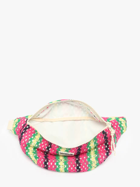 Belt Bag Wouf Multicolor crochet WTO25011 other view 3
