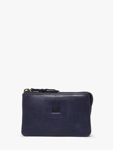 Leather Coin Purse Heritage Biba Violet heritage KA5