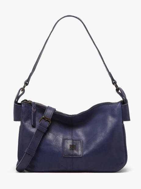 Shoulder Bag Heritage Leather Biba Violet heritage BT18