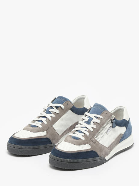 Sneakers Endrik In Leather Mephisto Multicolor men P5147448 other view 2