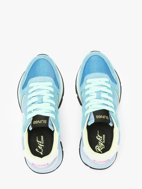 Sneakers Ally Color Explosion Sun68 Bleu women Z35204 vue secondaire 4