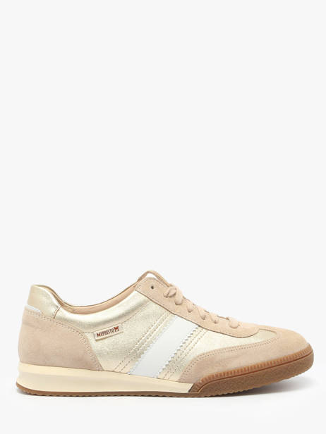 Sneakers Witney In Leather Mephisto Multicolor women P5147341