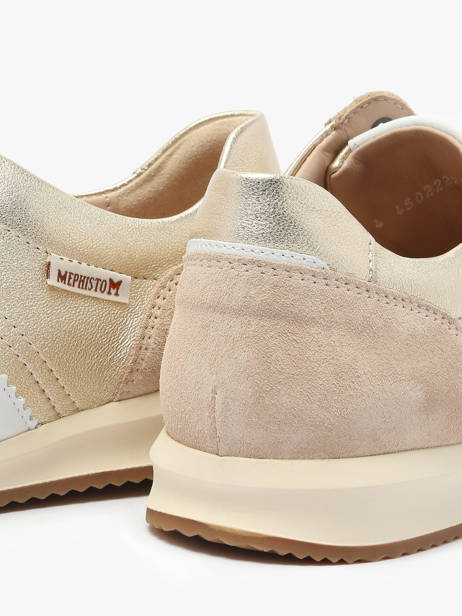 Sneakers Witney In Leather Mephisto Multicolor women P5147341 other view 3