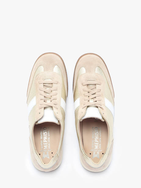 Sneakers Witney In Leather Mephisto Multicolor women P5147341 other view 4