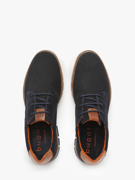 Sneakers Simone In Leather Bugatti Blue men 3319711S other view 4