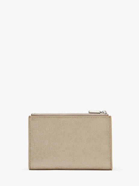 Wallet Leather Mila louise Beige vintage 3576X other view 2