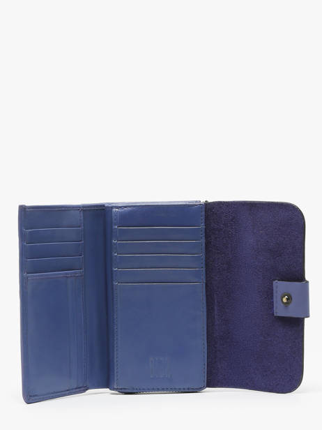 Wallet Leather Biba Violet wallet VET1L other view 1