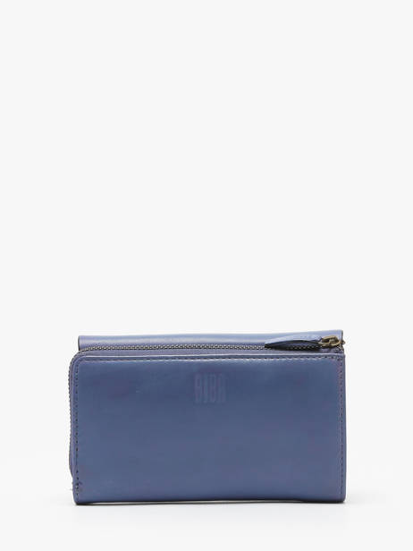 Wallet Leather Biba Violet wallet VET1L other view 3
