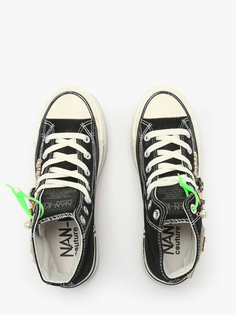 Sneakers Nan-ku couture Black women 15A1 other view 4