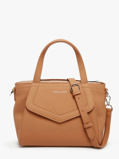 Leather Cacao Top-handle Bag Nathan baume Brown candy 6 other view 4