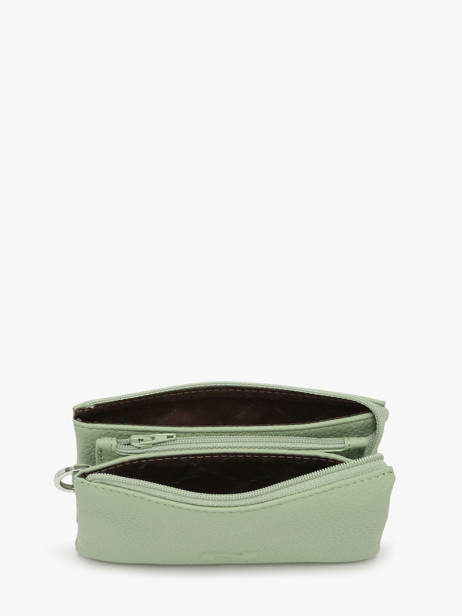 2-compartment Leather Pouch Nathan baume Green original n 283N other view 1