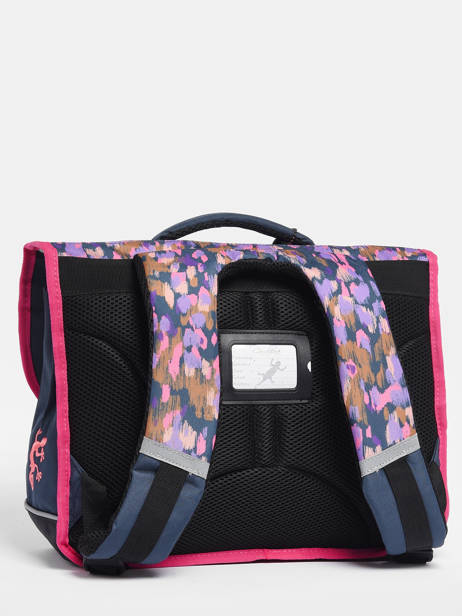 Satchel 2 Compartments Cameleon Blue actual PBBACA35 other view 5