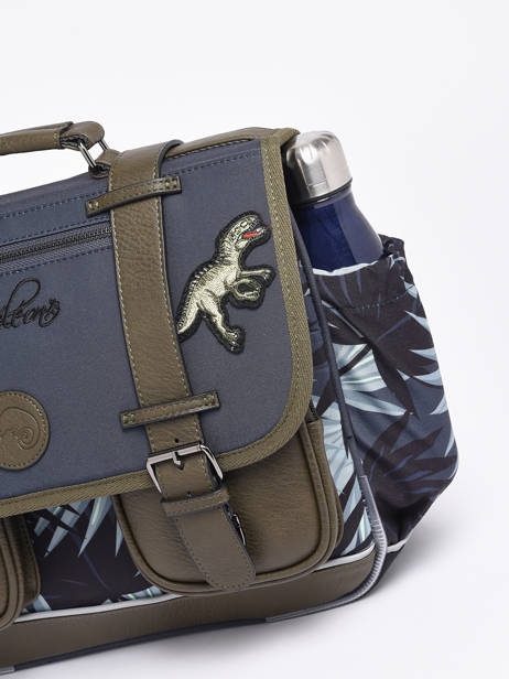 Satchel 2 Compartments Cameleon Gray vintage urban 27 other view 6