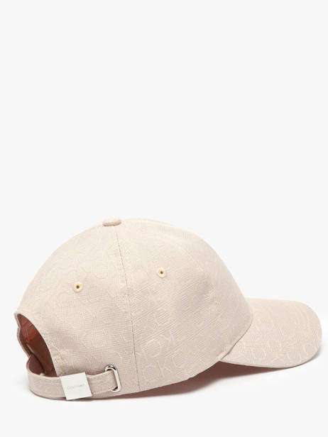 Cap Calvin klein jeans Beige monogram jacquard K612871 other view 2
