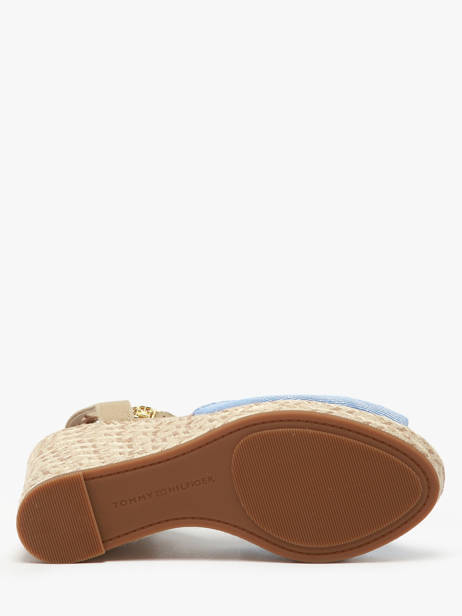 Sandals Tommy hilfiger Blue women 8588C30 other view 4