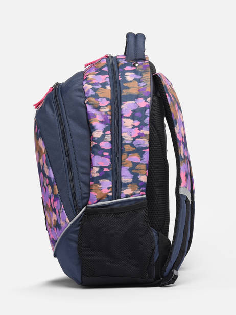 2-compartment Backpack Cameleon Blue actual PBBASD39 other view 3