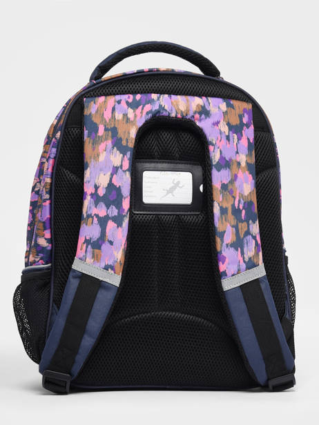 2-compartment Backpack Cameleon Blue actual PBBASD39 other view 5