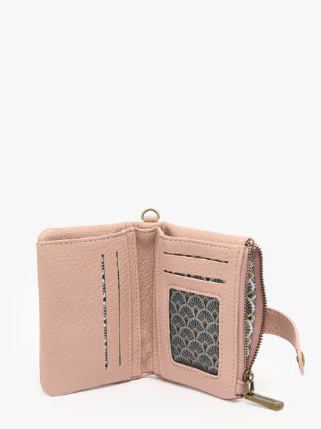 Coin Purse With Card Holder Miniprix Pink soft 376 other view 1
