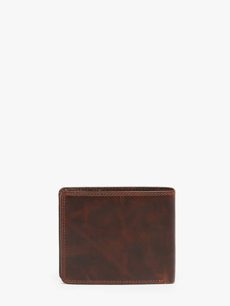 Portefeuille Porte-cartes Cuir Maverick Marron the original MAVTO006 vue secondaire 2