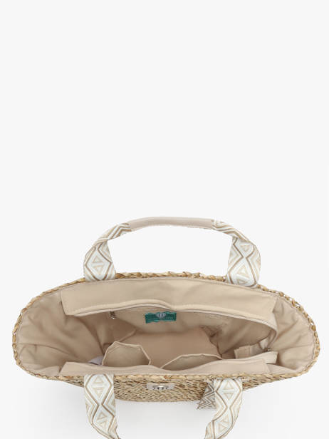 Shopping Bag Estival Straw Le voyage en panier Beige estival PM848 other view 3
