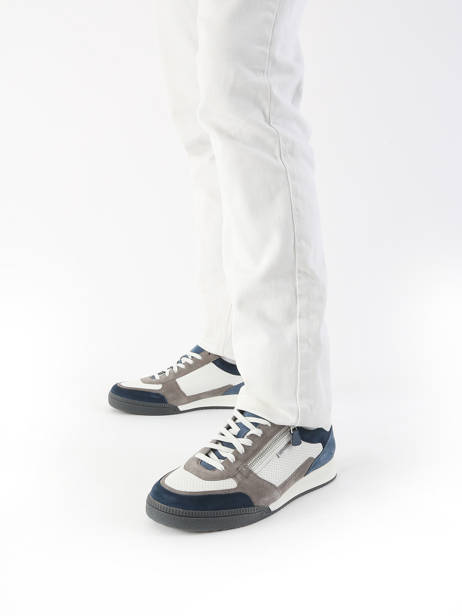 Sneakers Endrik In Leather Mephisto Multicolor men P5147448 other view 1