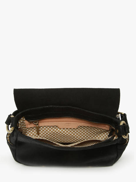 Shoulder Bag Vintage Leather Mila louise Black vintage 30172X other view 3