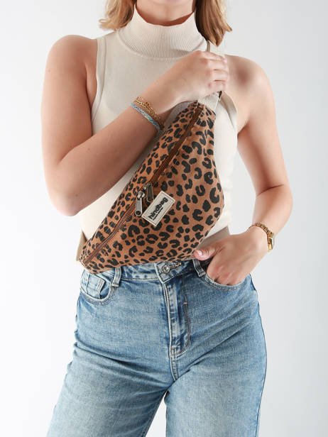 Belt Bag Hindbag Brown leopard LE other view 1