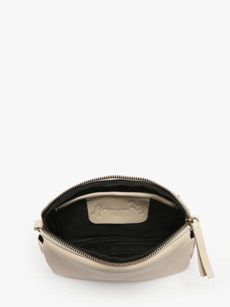 Shoulder Bag Leather Leather Biba Beige leather BET6L other view 3