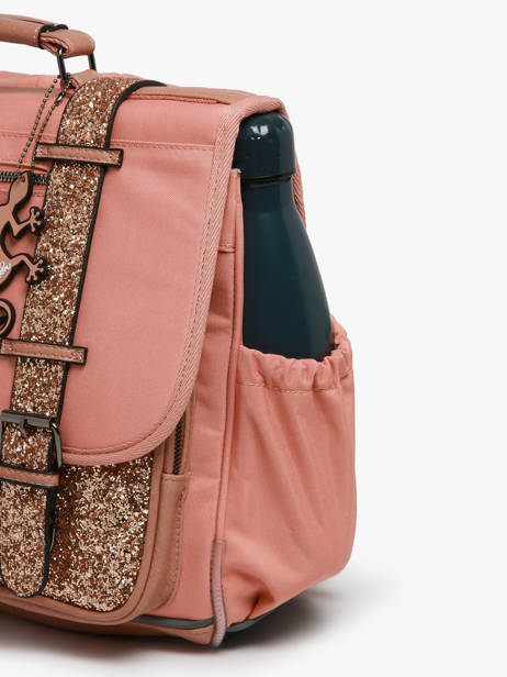 Cartable Enfant 2 Compartiments Cameleon Rose vintage fantasy CA38 vue secondaire 5